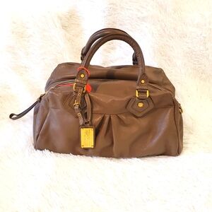 Marc By Marc Jacobs Leather Satchel Hobo Bag